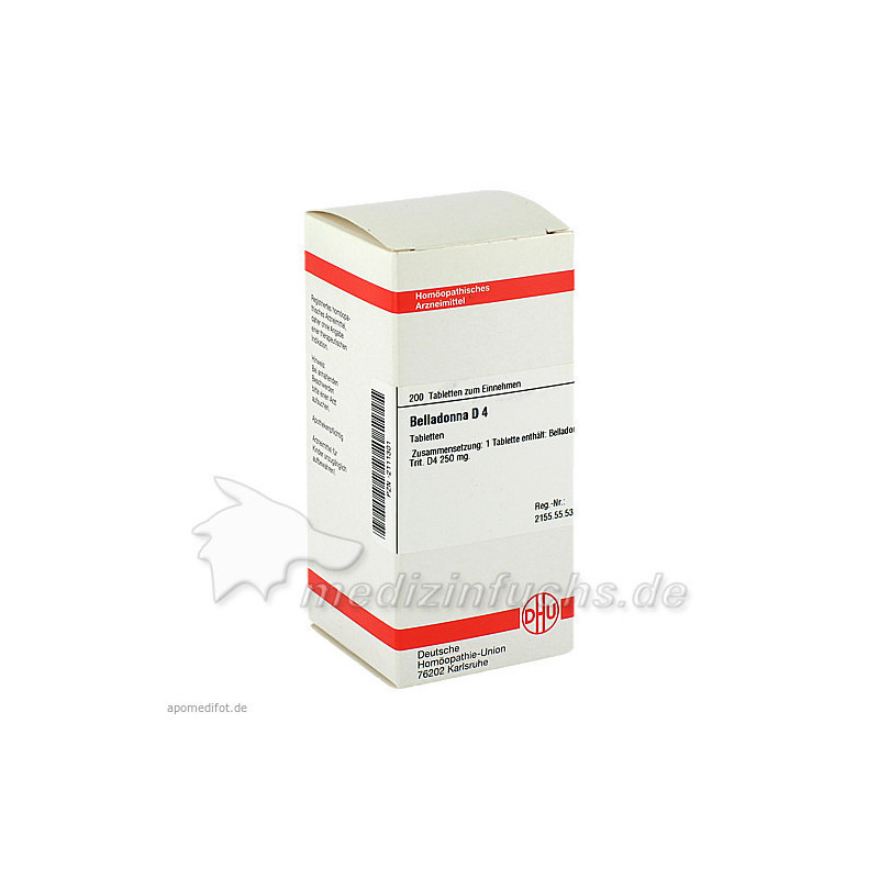 BELLADONNA D 4, 200 ST – PZN 2111301