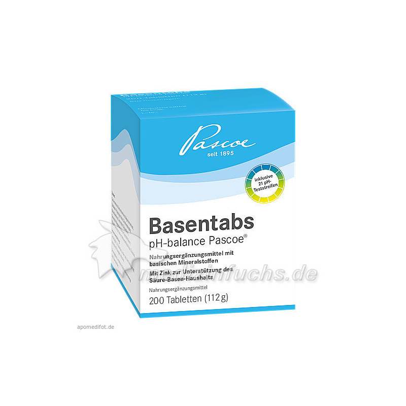 Basentabs pH-balance PASCOE, 200 ST – PZN 2246521
