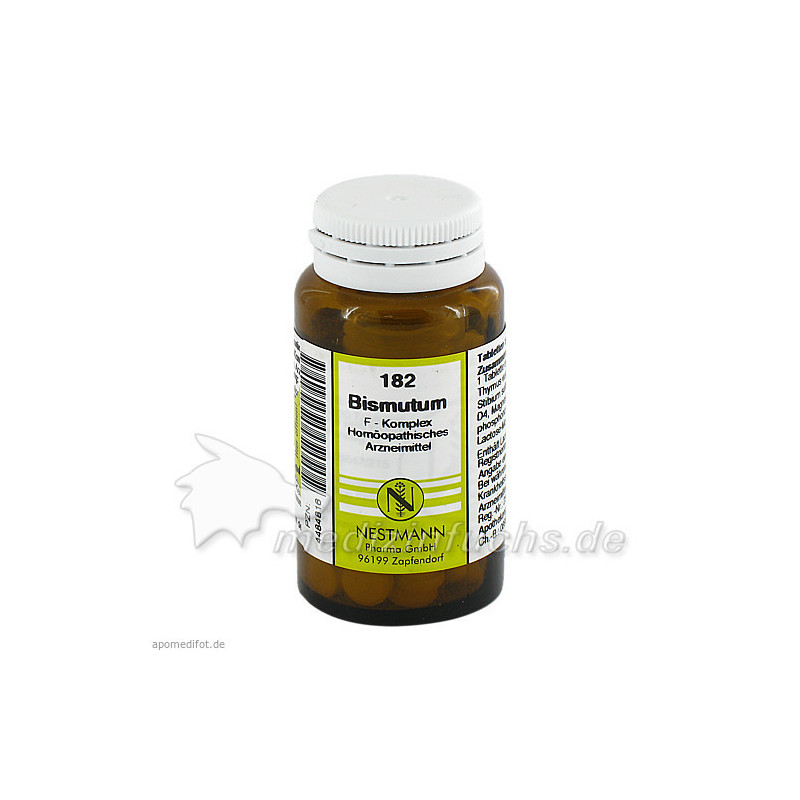 BISMUTUM F Komplex Tabletten Nr.182, 120 ST – PZN 4484816
