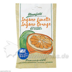 Bloomfield Bonbons gef. Ingwer-Limette/Ingw.Orange, 75 G – PZN 10296645
