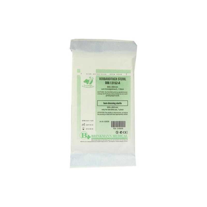 BRANDWUNDEN VERBANDT 60X80, 1 ST – PZN 3160856