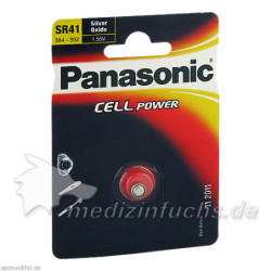 Batterie Knopfzelle 1.55V SR 41 W/392, 1 ST – PZN 292468