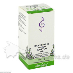Biochemie 15 Kalium jodatum D 6, 200 ST – PZN 4324774