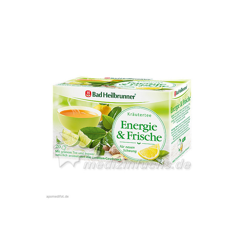 Bad Heilbrunner Wohlfühltee Energie & Frische, 20 ST – PZN 10626605