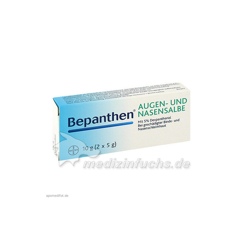 Bepanthen Augen u. Nasensalbe, 10 G – PZN 1578675