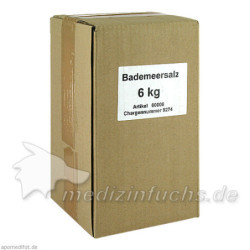 BIOMARIS BADE MEERSALZ, 6 KG – PZN 133468