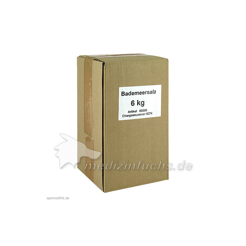 BIOMARIS BADE MEERSALZ, 6 KG – PZN 133468
