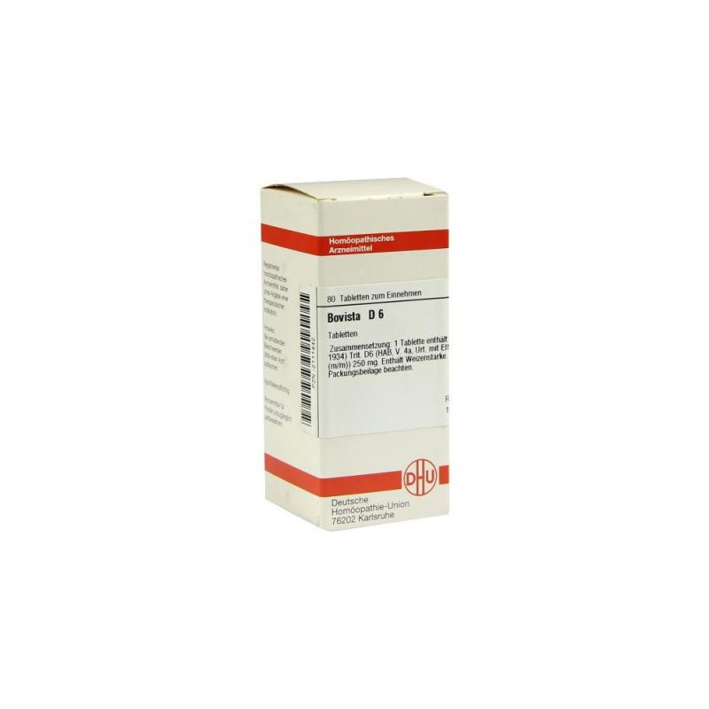 Bovista D 6 Tabletten (80 stk) – PZN 2111442
