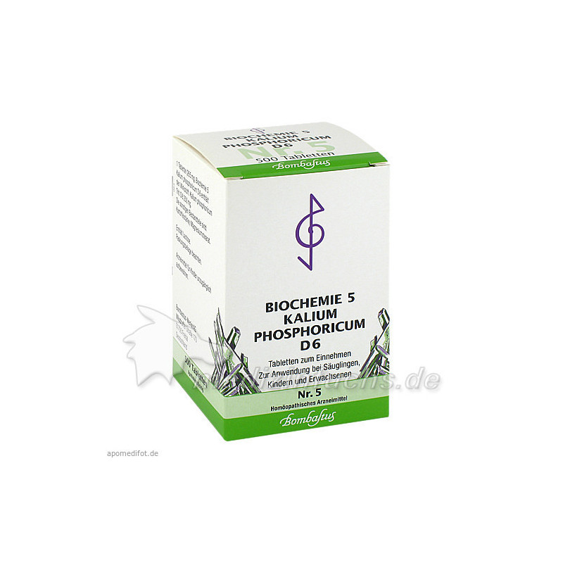Biochemie 5 Kalium phosphoricum D 6, 500 ST – PZN 4325822
