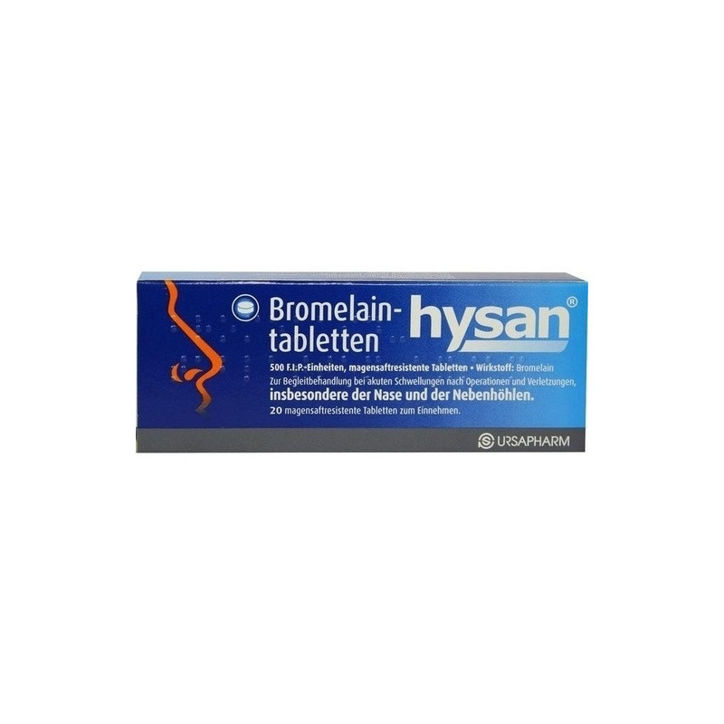 Bromelaintabletten hysan, 20 ST – PZN 9246122