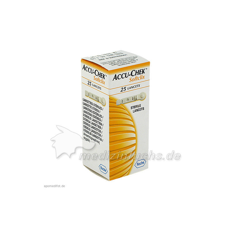 ACCU-CHEK Softclix Lancet, 25 ST – PZN 1410792