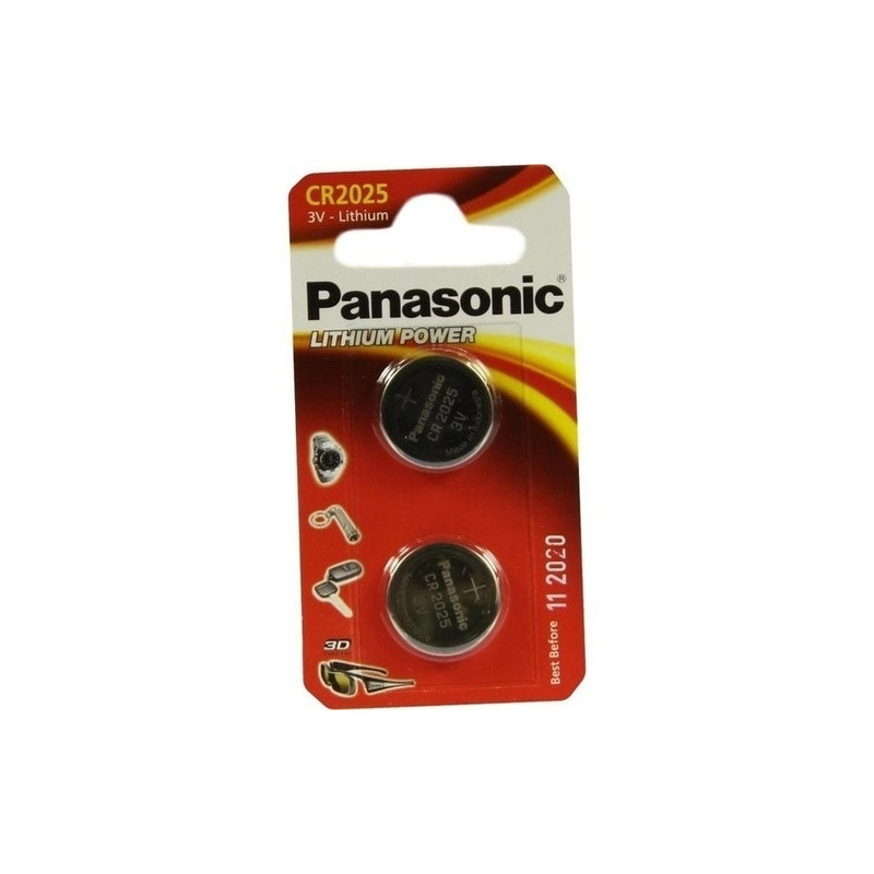 Batterie Lithium Zelle 3V CR2025, 2 ST – PZN 1500199