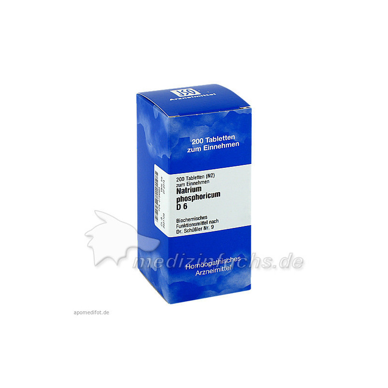 BIOCHEMIE 9 NATR PHOS D 6, 200 ST – PZN 2734663