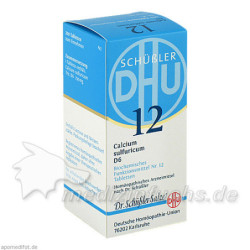BIOCHEMIE DHU 12 CALCIUM SULFURICUM D 6, 200 ST – PZN 2581053