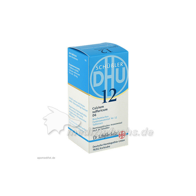 BIOCHEMIE DHU 12 CALCIUM SULFURICUM D 6, 200 ST – PZN 2581053