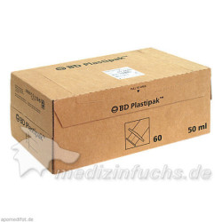 BD PLASTIPAK LUERLOK ZENTR, 60X50 ML – PZN 7657513