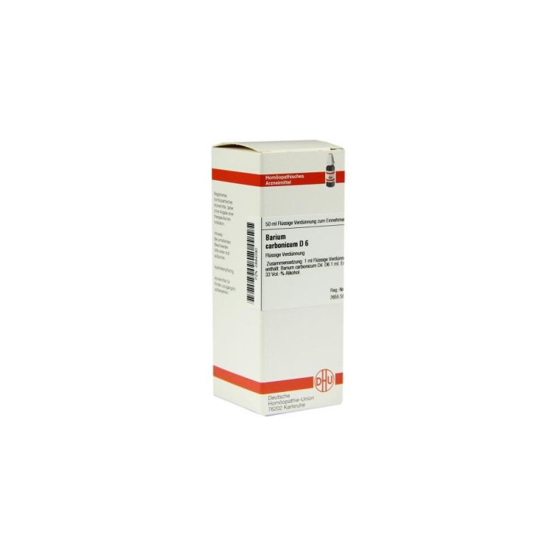 Barium Carbonicum D 6 Dilution (50 ml) – PZN 2894390
