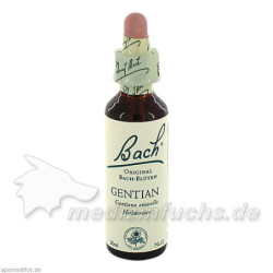 Bach-Blüte Gentian, 20 ML – PZN 59878