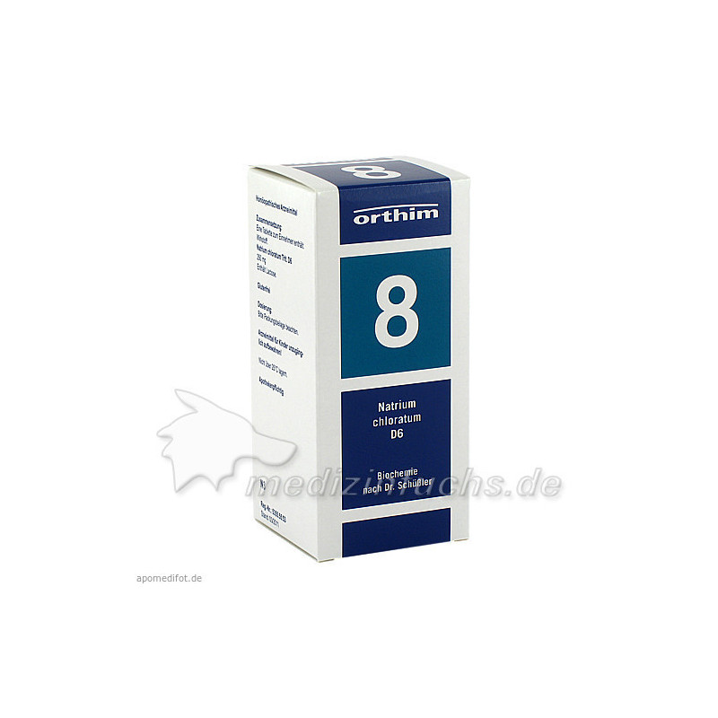 Biochemie Orthim NR8 Natrium chloratum D 6, 400 ST – PZN 4532099