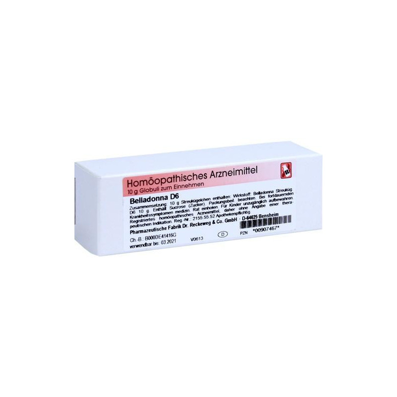 Belladonna D6, 10 G – PZN 7022660