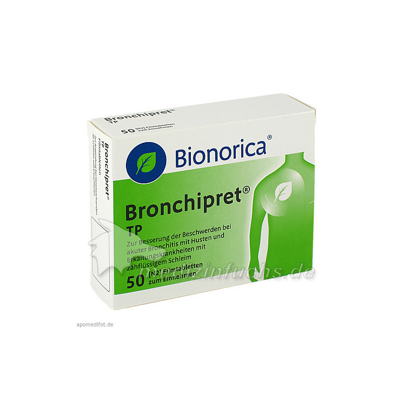 BRONCHIPRET TP, 50 ST – PZN 168484