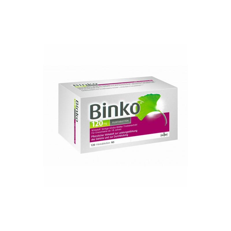BINKO 120 MG, 120 ST – PZN 9922014