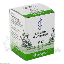 Biochemie 1 Calcium fluoratum D 12, 80 ST – PZN 4324917