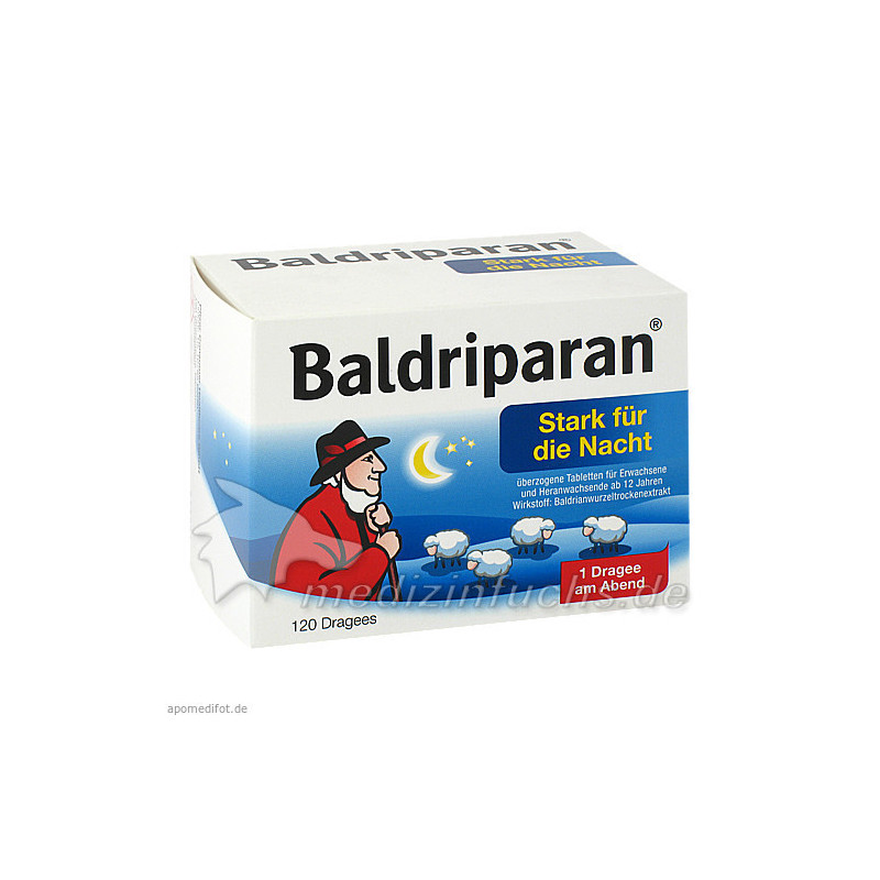 Baldriparan Stark für die Nacht, 120 ST – PZN 1819245
