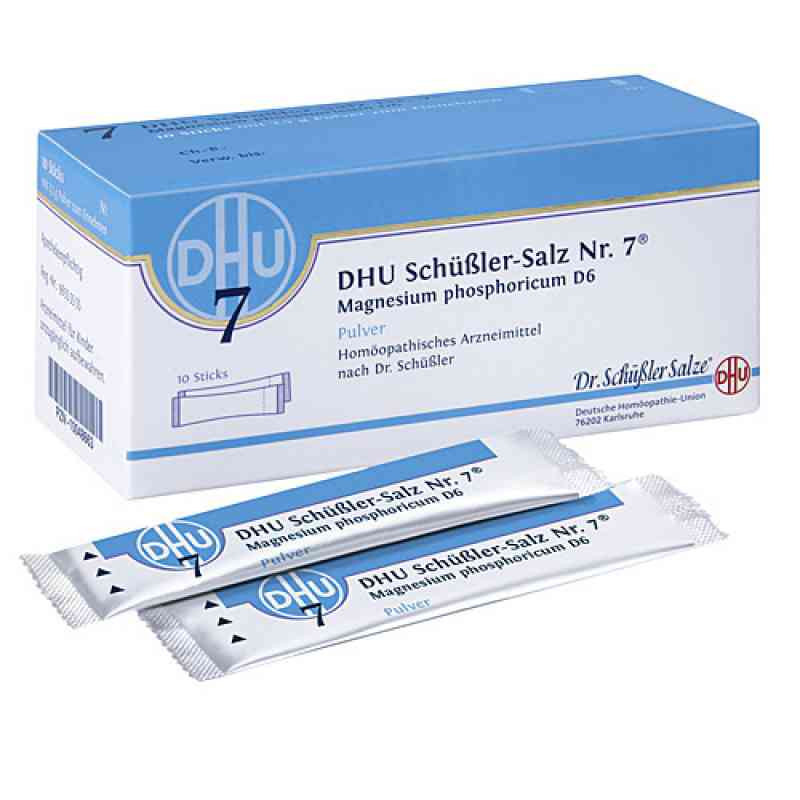Biochemie Dhu 7 Magnesium phosphoricum D  6 Sticks Pulver (10 stk) – PZN 10048663