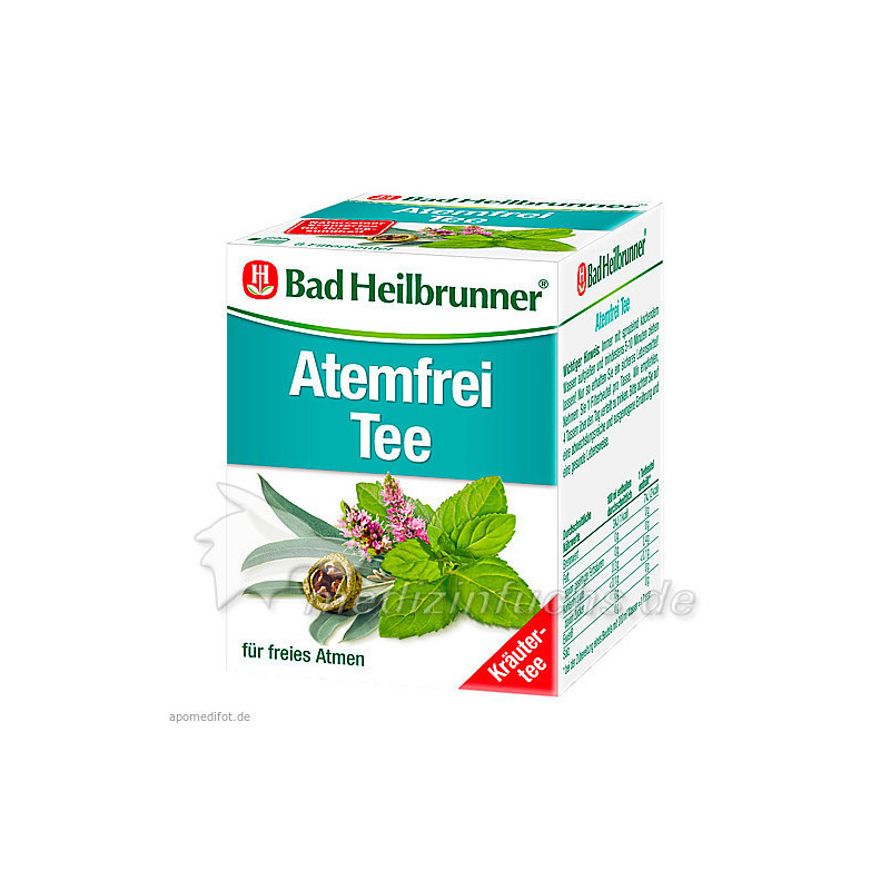 Bad Heilbrunner Atemfrei Tee, 8 ST – PZN 6836047