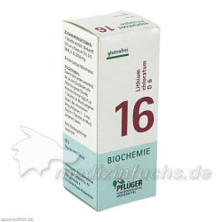 Biochemie Pflüger Nr. 16 Lithium chloratum D 6, 100 ST – PZN 6322288