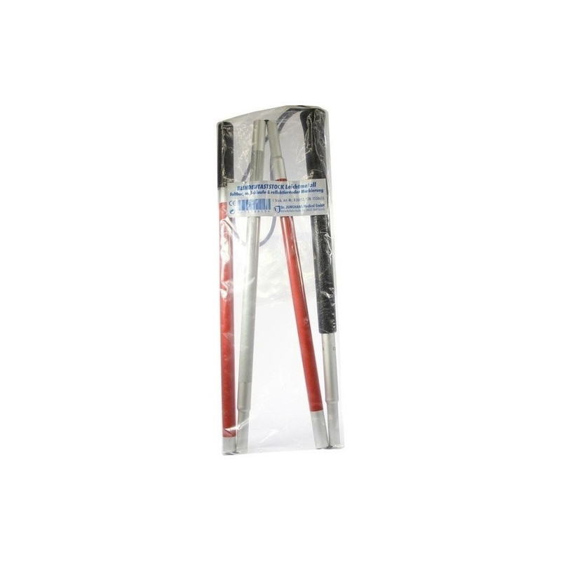 BLINDENTASTSTOCK FALTBAR ROT-WEISS, 1 ST – PZN 1558655