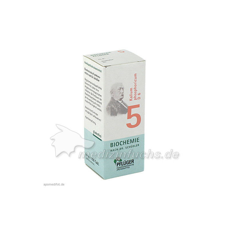 Biochemie Pflüger Nr. 5 Kalium phosphoricum D 6, 100 ST – PZN 6319180