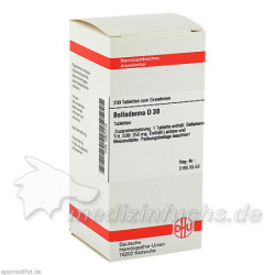 BELLADONNA D30, 200 ST – PZN 2801218