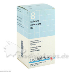BIOCHEMIE DHU 8 Natrium chloratum D 3 Tabl., 420 ST – PZN 6584166