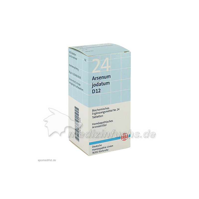 BIOCHEMIE DHU 24 ARSENUM JODATUM D12, 200 ST – PZN 2581828