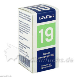 Biochemie Orthim Nr. 19 Cuprum arsenicosum D12, 100 ST – PZN 9492298