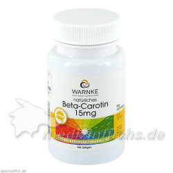 BETA CAROTIN 15mg natürlich, 100 ST – PZN 7115611