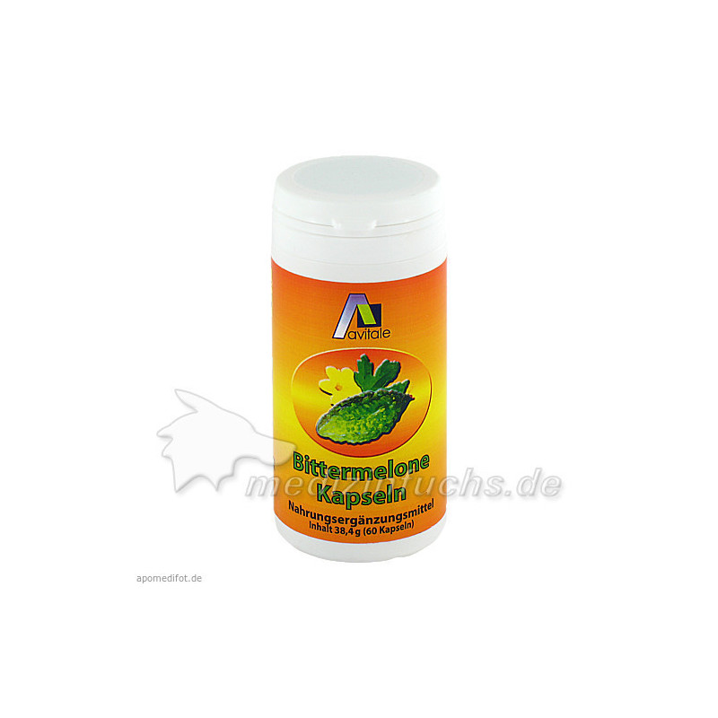 Bittermelone Kapseln 500mg 10:1 Extrakt, 60 ST – PZN 60249