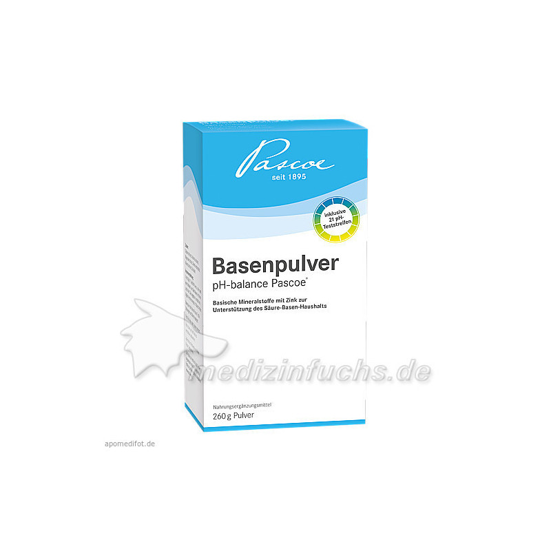 Basenpulver Pascoe, 260 G – PZN 47415