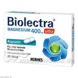 Biolectra Magnesium 400mg ultra, 20 ST – PZN 10043625
