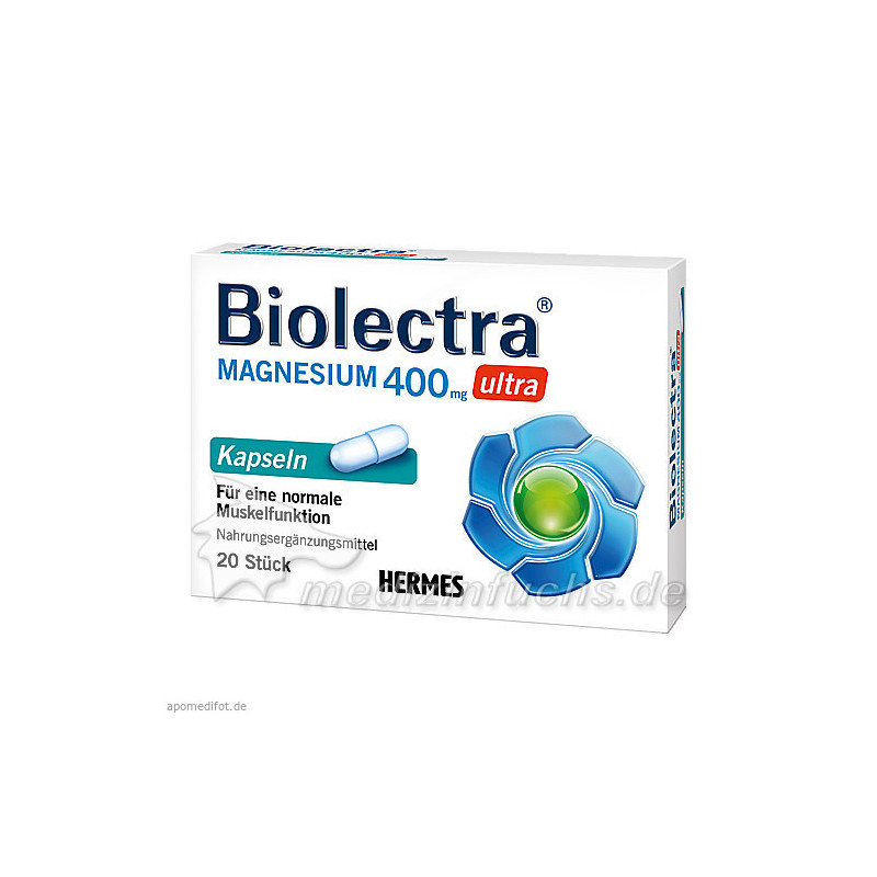 Biolectra Magnesium 400mg ultra, 20 ST – PZN 10043625