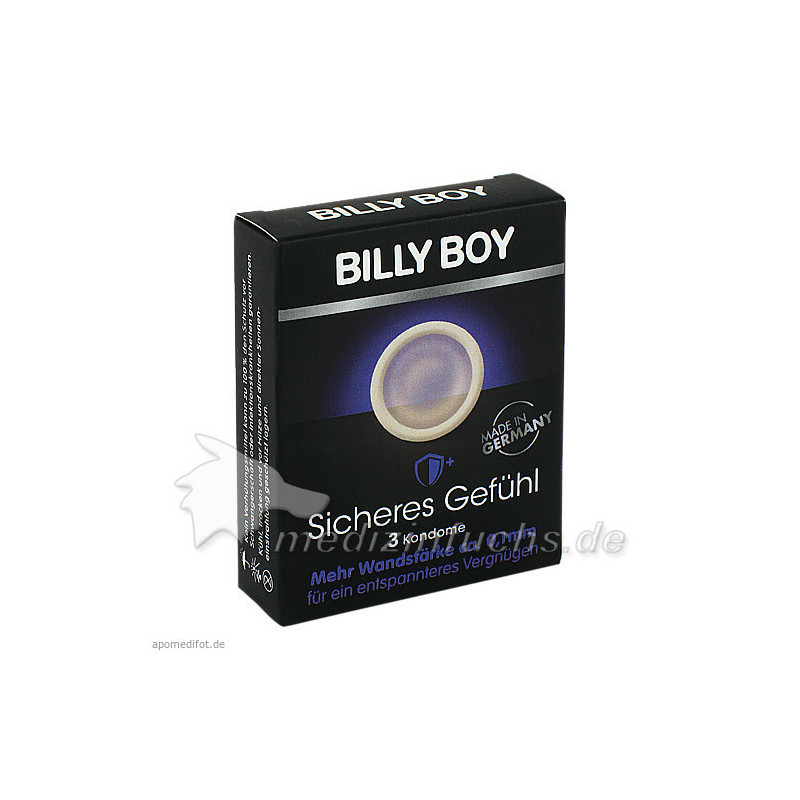 BILLY BOY Sicheres Gefühl 3er, 3 ST – PZN 11084081