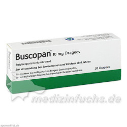 BUSCOPAN überzogene Tabletten, 20 ST – PZN 3323100