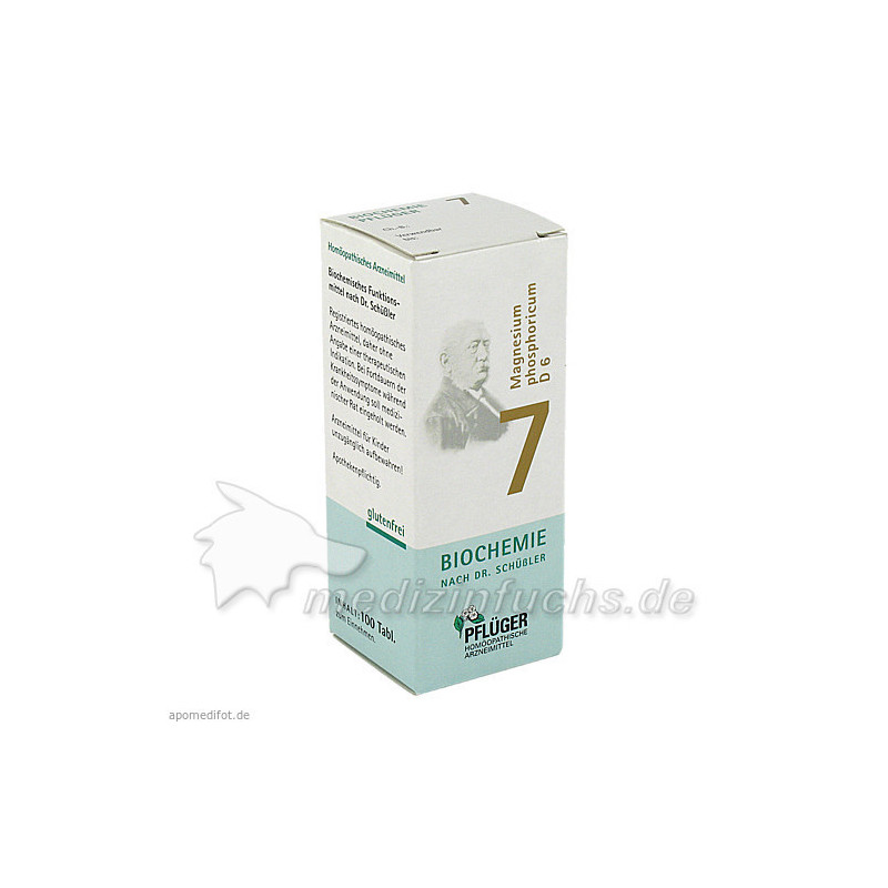 Biochemie Pflüger Nr. 7 Magnesium phosphoricum D 6, 100 ST – PZN 6319323
