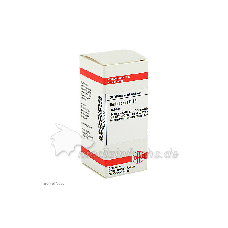 BELLADONNA D12, 80 ST – PZN 2111235