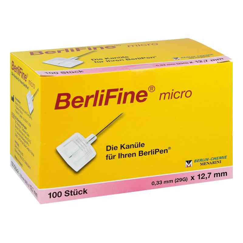 Berlifine micro Kanülen 0,33x12,7 mm (100 stk) – PZN 769373