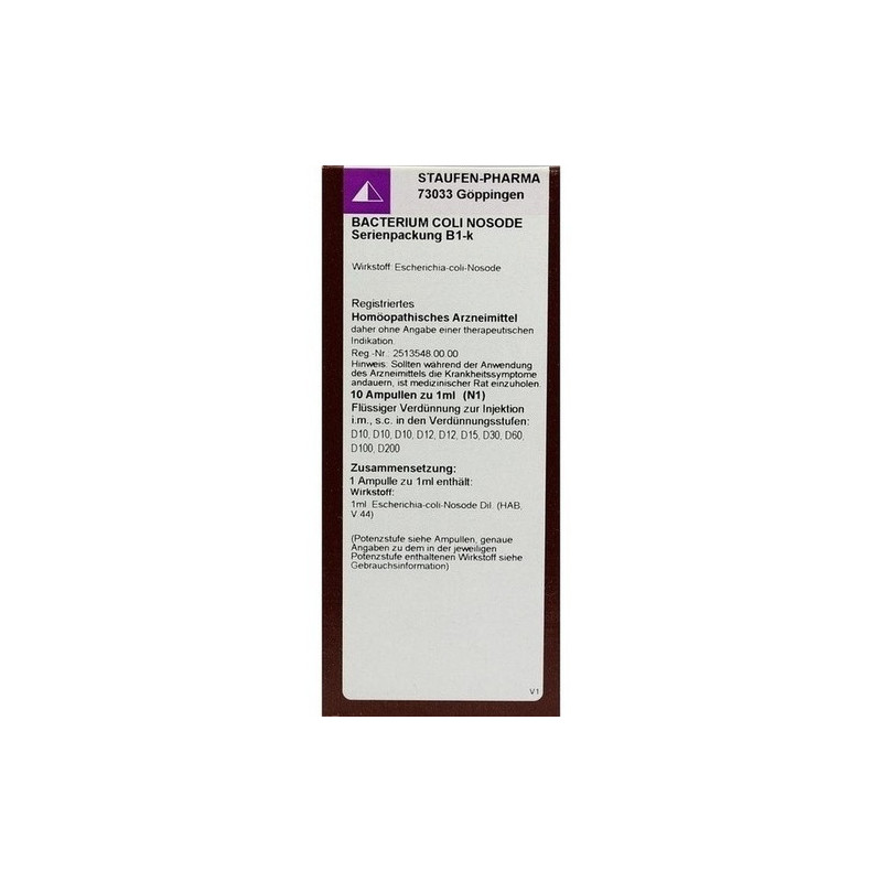 BACT.COLI NOSODE SER, 10 ST – PZN 4661804