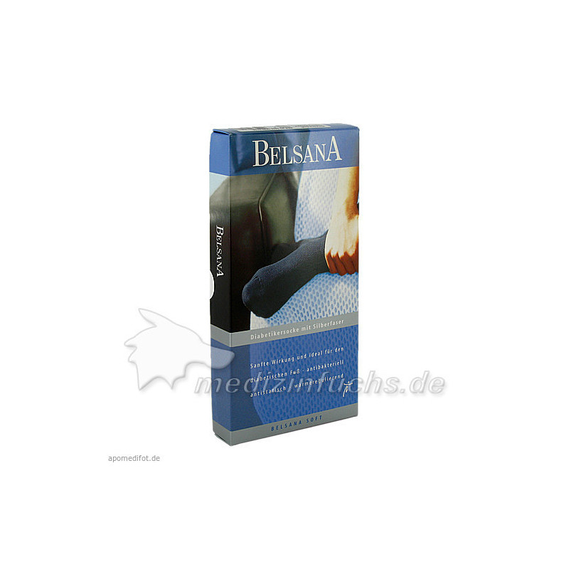 BELSANA SOFT MIT SILBERFASER AB1 GR.II SCHWARZ, 2 ST – PZN 106365