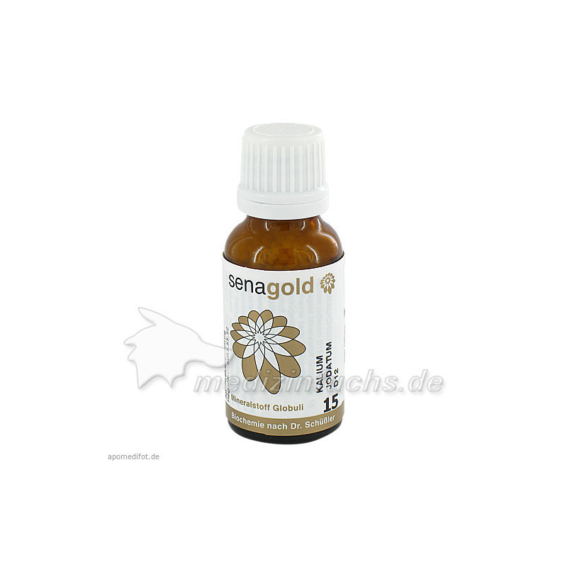 Biochemie Senagold Nr. 15 Kalium jodatum D12, 20 G – PZN 9214719